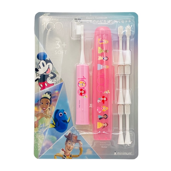 BỘ BÀN CHẢI CHO BÉ DISNEY100 - Hồng