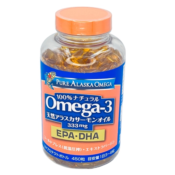 Viên uống Pure Alaska Omega 3 450v