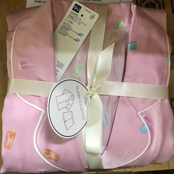 Bộ Pijama màu Hồng M