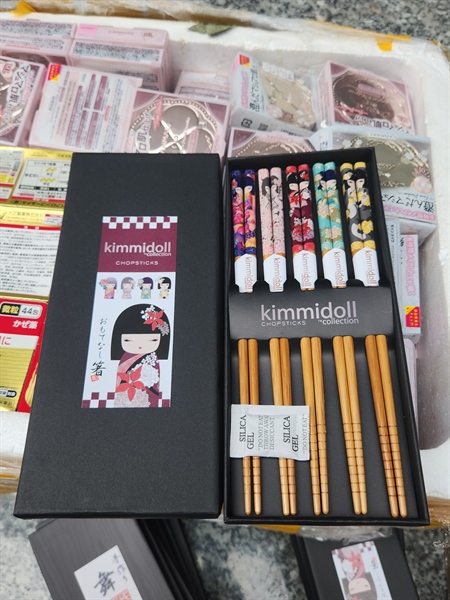 Set 5 Đôi Đũa Ăn Kimmidoll Cô gái - Set