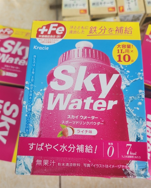 Sky water Vỏ Hồng vị vải