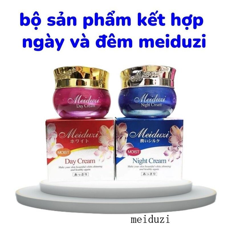 Bộ Kem Dưỡng Da MEIDUZI Nhật Bản Ngày & Đêm – Dưỡng Ẩm
