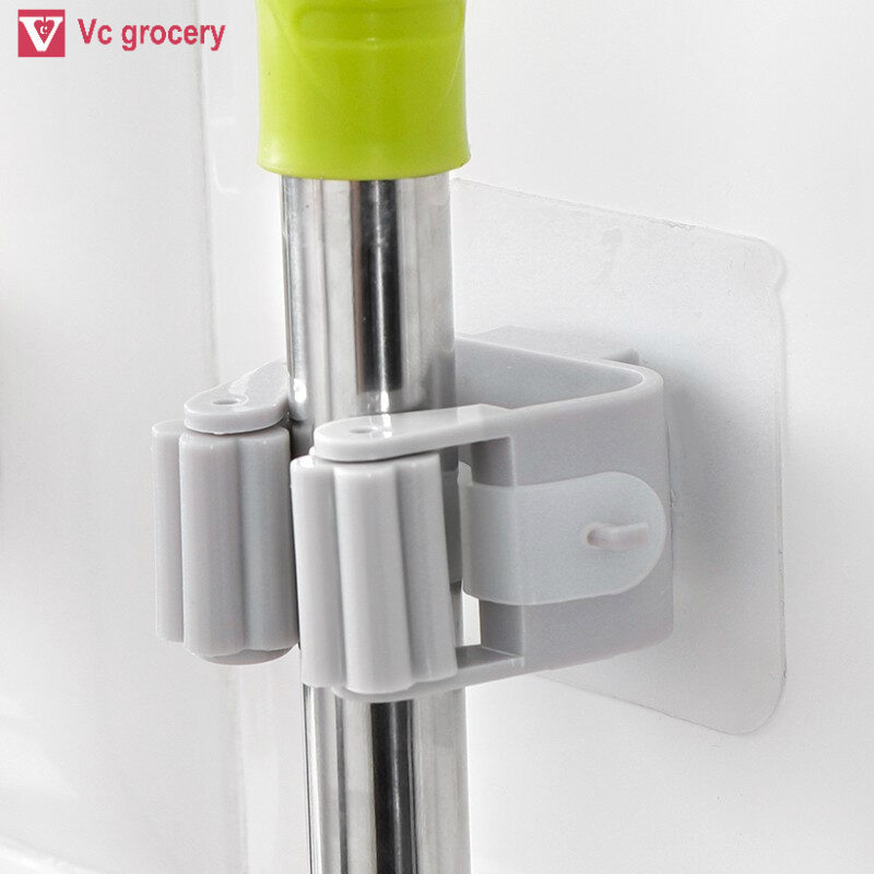 [HÀNG CÓ SẴN] SET 3 Giá treo cây lau nhà đa năng móc treo chổi dán tường siêu chắc