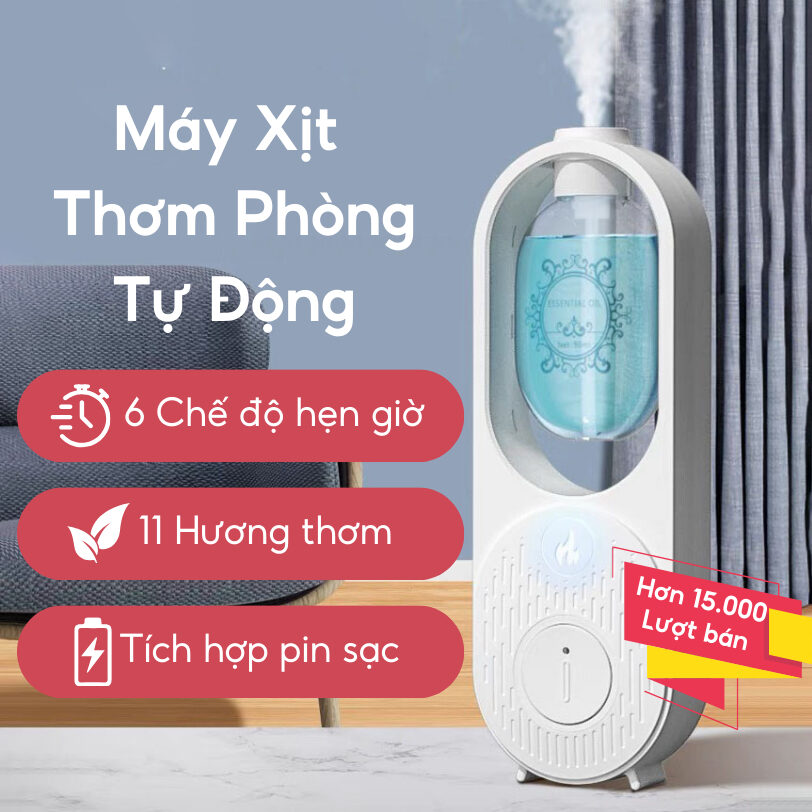 Máy Xịt Thơm Phòng Tự Động