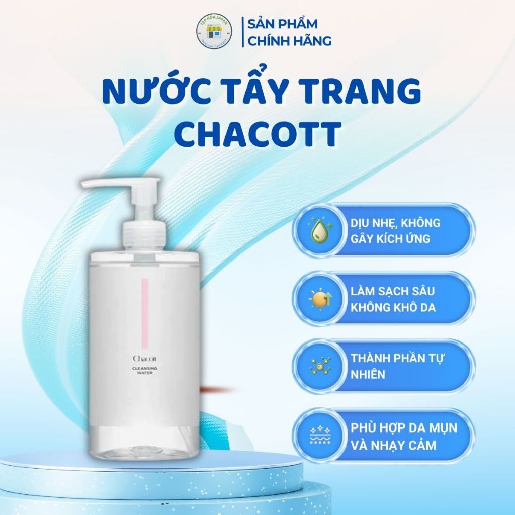Nước Tẩy Trang Chacott For Professional Siêu Sạch
