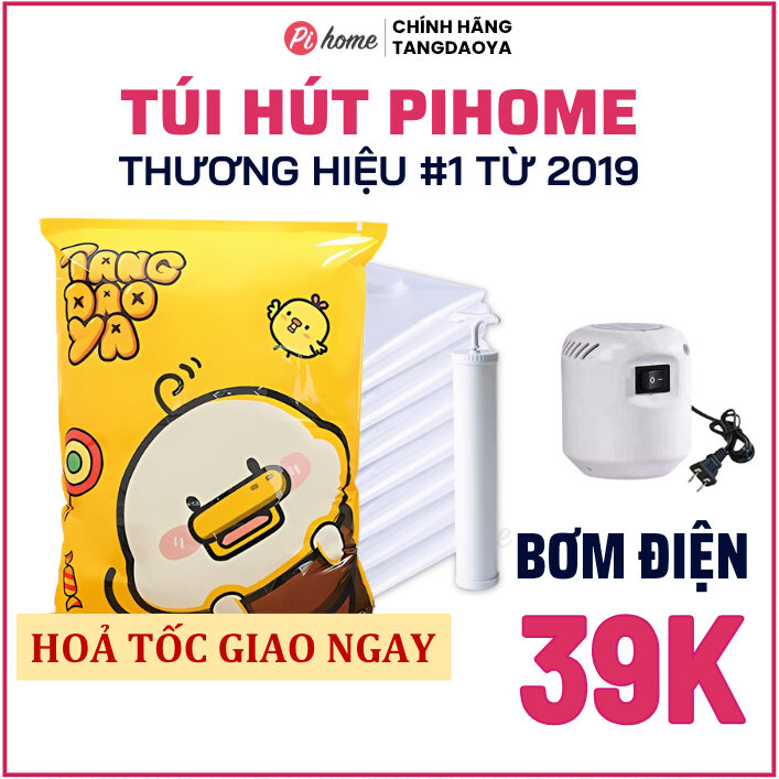 Túi hút chân không đựng quần áo chăn gối cất tủ đồ