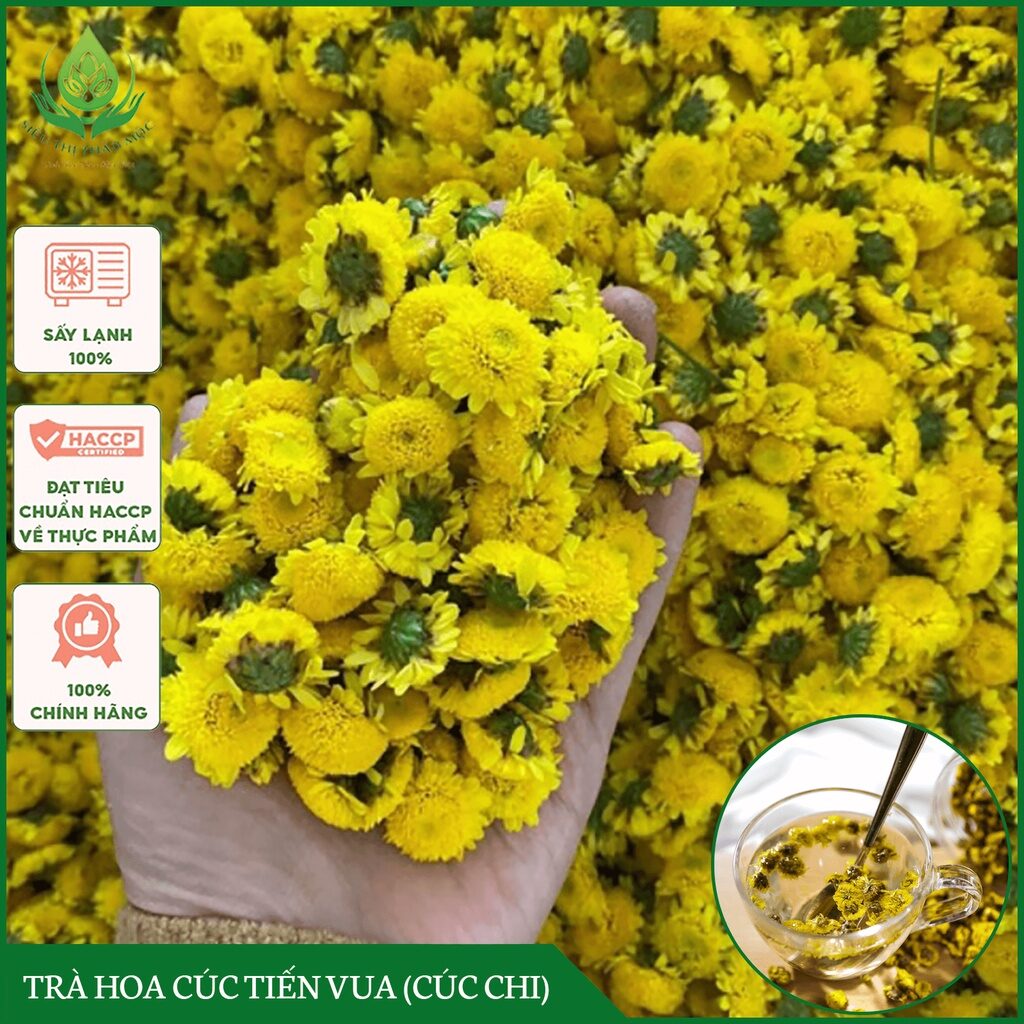 ✅[THƯỢNG HẠNG] Trà Hoa Cúc Tiến Vua Sấy Khô Nguyên Bông Hoa Cúc Chi Ngủ Ngon